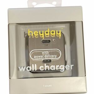Heyday Dual USB-C Wall Charger in Gray